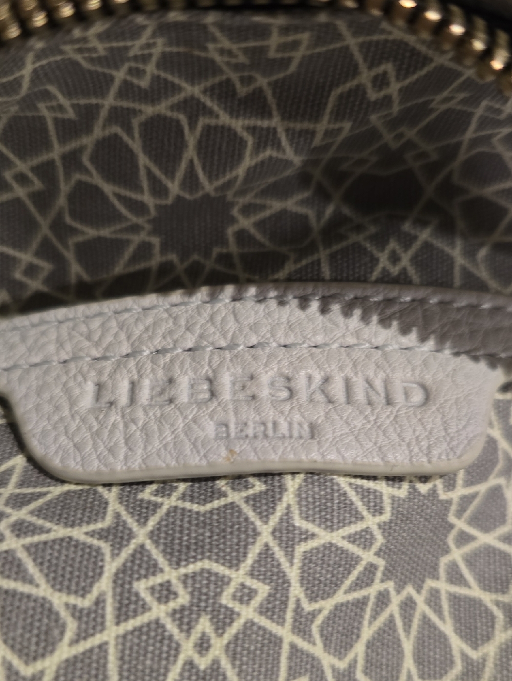 Liebeskind White Leather Satchel - Picture 7 of 11